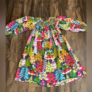 Smocked Christmas Dress